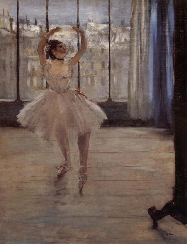 Edgar Degas Dancer in ther front of Photographer